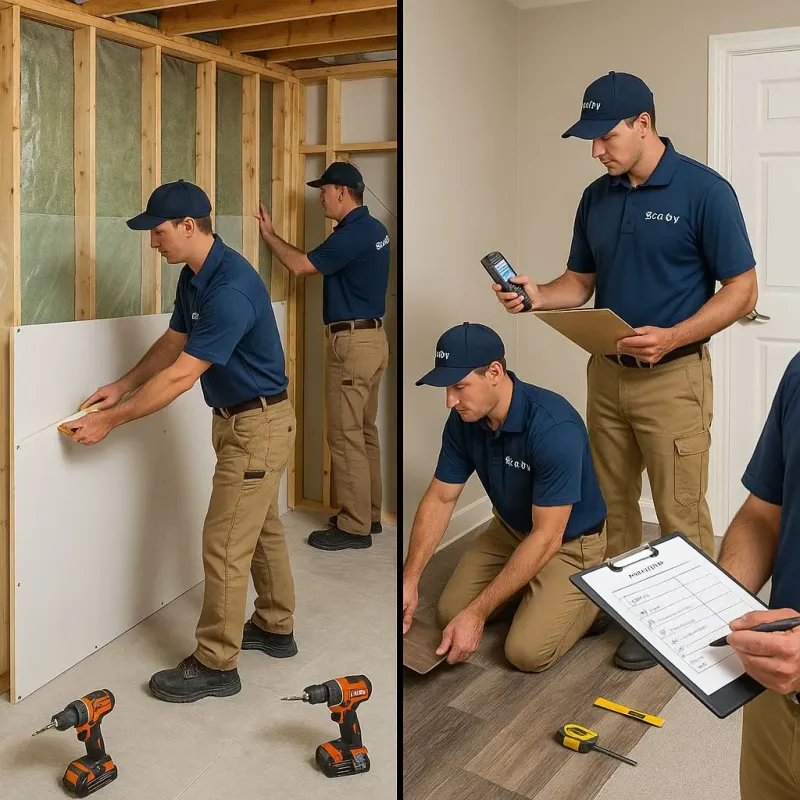 Repairs and Reconstruction process in East Orange, NJ