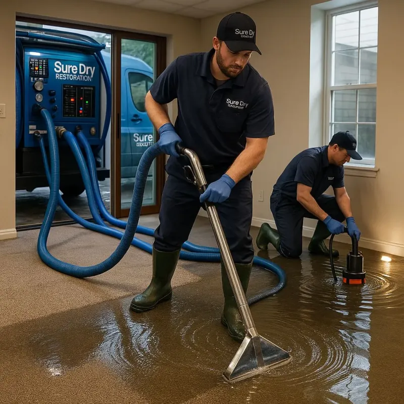 Water Extraction and Removal process in East Orange, NJ